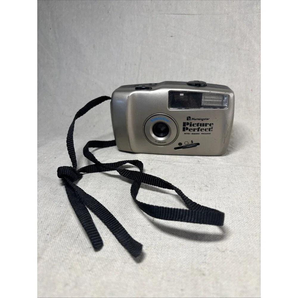Vintage Kineticolor F=35mm Film Camera Marketing Swag Morningstar UNTESTED